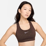 Top Fitness Nike Swoosh - Feminino CINZA