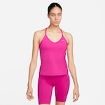 Camiseta Regata Nike Indy - Feminina PRETO/VERMELHO