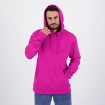 Blusão de Moletom com Capuz New Era Basic Branded - Masculino ROSA