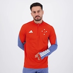 Blusão do Cruzeiro 2024 adidas Treino Comissão - Masculino VERMELHO