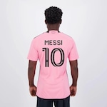 Camisa do Inter Miami 2024 adidas Home 10 Messi - Masculina ROSA