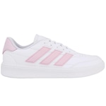 Tênis adidas Courtblock - Feminino BRANCO/ROSA