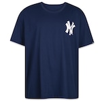 Camiseta New Era Plus Size Regular New York Yankees - Masculina AZUL