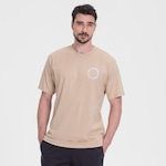 Camiseta New Balance Qt Circular - Masculina BEGE