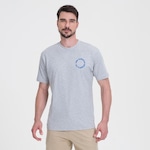 Camiseta New Balance Qt Circular - Masculina CINZA