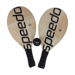 Kit de Frescobol Speedo 2 Raquetes e 1 Bola MARROM/PRETO