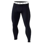 Calça Legging Térmica Esportiva Segunda Pele - Masculina PRETO