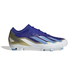 Chuteira de Campo adidas Crazyfast Messi League - Adulto AZUL/BRANCO