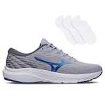 Kit Tênis Mizuno Goya + 3 Pares de Meias - Masculino CINZA