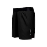 Shorts Curto Lurk com Elastano 2X1 Masculino PRETO