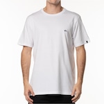 Camiseta Quiksilver Embroidery - Masculina BRANCO