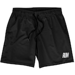 Shorts Wss Brasil Elastano Premium Wss Run Minimalist - Masculino PRETO