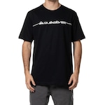 Camiseta Quiksilver New Lines - Masculina PRETO