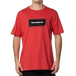 Camiseta Quiksilver Omni Shape - Masculina VERMELHO