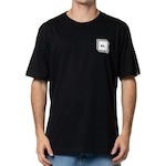 Camiseta Quiksilver Omni Square - Masculina PRETO