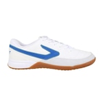 Chuteira Futsal Topper Titanium X - Adulto BRANCO/AZUL