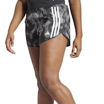 Short adidas 3S Camuflado - Feminino PRETO/CINZA/BRANCO