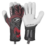 Luvas de Goleiro de Campo Poker Profissional Fusion Ii - Adulto PRETO