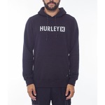 Blusão de Moletom Hurley Canguru Square - Masculino PRETO