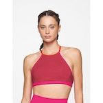 Top Bodyforsure Nadador Beach Tennis Liso Frente Única - Feminino ROSA ESCURO