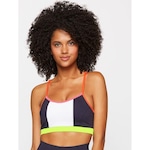 Top Nadador Body For Sure Beach Tennis - Feminino BRANCO/MARINHO/AMARE