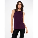 Camiseta Regata Bodyforsure Vazada Essentials - Feminina ROXO