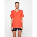 Camiseta Bodyforsure Oversized Essentials - Feminina AZUL ESC/LARANJA