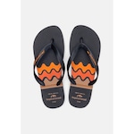 Chinelo Tropical Brasil - Unissex PRETO