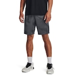 Bermuda de Treino Under Armour Tech Vent Printed - Masculina CINZA