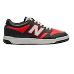 Tênis New Balance 480 Low - Masculino PRETO/VERMELHO