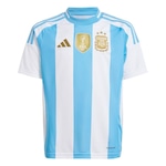 Camisa 1 Argentina 24 adidas - Infantil BRANCO