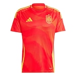 Camisa 1 Espanha 24 adidas - Masculina VERMELHO