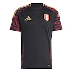 Camisa 2 Peru 24 adidas - Masculina PRETO