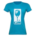 Camiseta Mormaii Feminina Beach Tennis Proteção Uv50+ AZUL