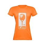 Camiseta Mormaii Feminina Beach Tennis Proteção Uv50+ LARANJA