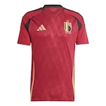 Camisa da Seleção Bélgica I adidas Masculina Torcedor VERMELHO