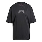 Camiseta adidas Band Aop Os Tee - Feminina PRETO