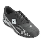 Chuteira Society Fitz Sportz Fs24-121 - Adulto PRETO/PRATA