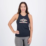 Camiseta Regata Umbro Diamond Beach - Feminina PRETO