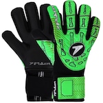 Luvas de Goleiro Poker Profissional Hug Flex 4 - Adulto VERDE/PRETO