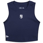 Camiseta New Era Cropped New York Yankees - Feminina AZUL