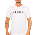 Camiseta Rip Curl Filter New Icon - Masculina BRANCO