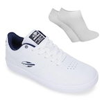 Kit Tênis Mormaii Urban Stance + Par de Meias - Unissex BRANCO