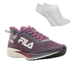 Kit Tênis Fila Kr6 + Par de Meias - Feminino ROXO