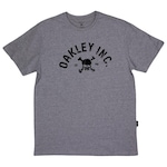 Camiseta Oakley Skull Inc Edição Limitada - Masculina CINZA