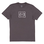 Camiseta Dc Shoes Stitched Star - Masculina CINZA ESCURO