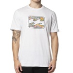 Camiseta Billabong Crayon Wave II - Masculina BRANCO