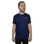 Camiseta Fila Basic Sports Polygin - Masculina AZUL ESCURO