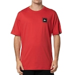 Camiseta Quiksilver Omni Square - Masculina VERMELHO