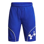 Shorts de Basquete Infantil Under Armour Perimeter AZUL